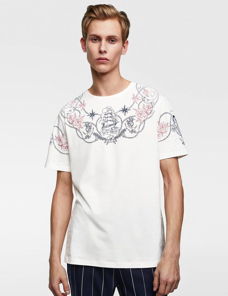 Nautical T-Shirt Sleeveless