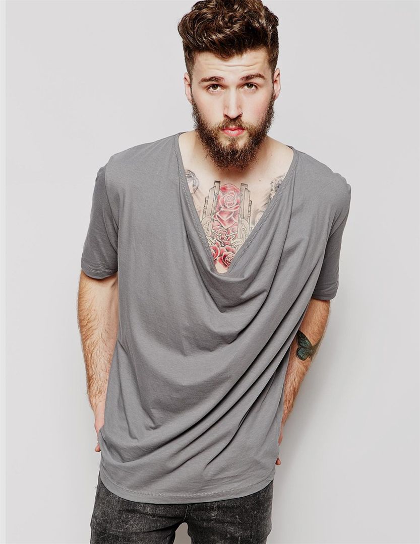 Anthracite Women Neck T-Shirt